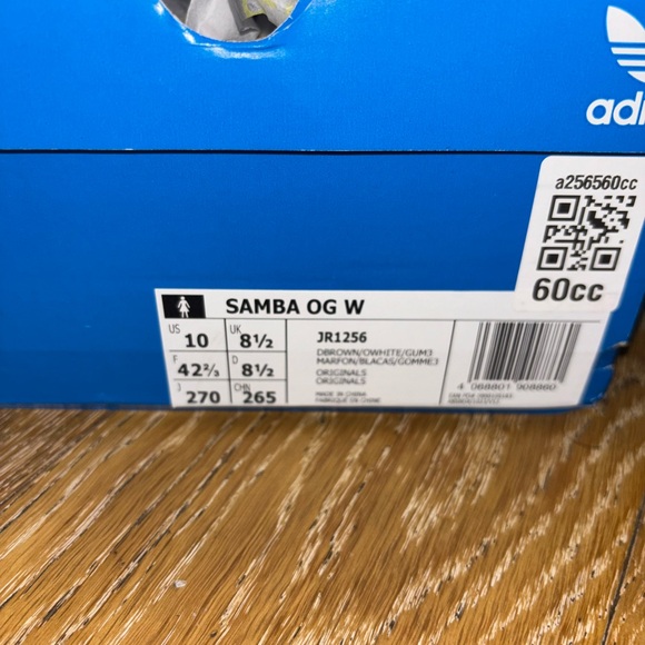 SOLD Adidas Women's Cow Print Sneakers - Black and White - Picture 4 of 5